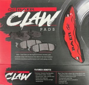 Jeep Wagoneer Brake Pads - Front - Baer Brakes - Claw - `22-`23